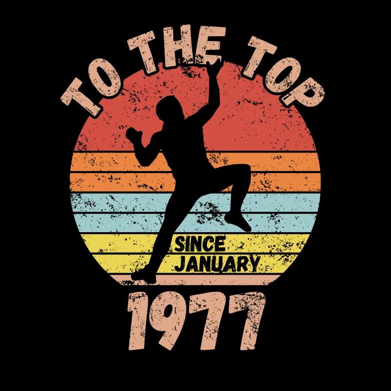 Geburtstag Klettern Bouldern seit Januar 1977