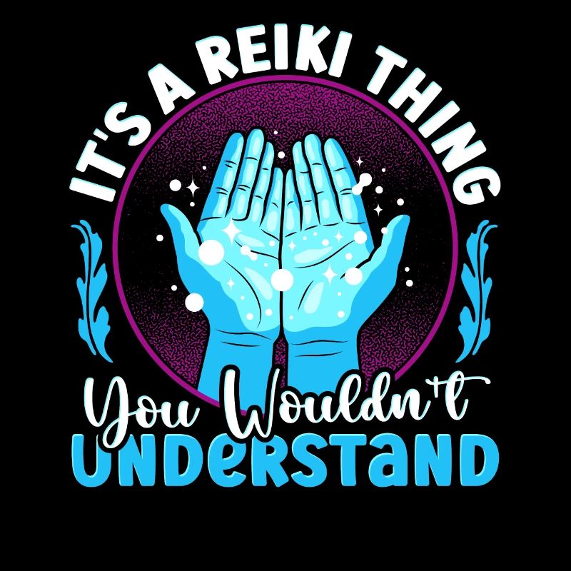 Reiki Practitioner Design für einen Energieheiler