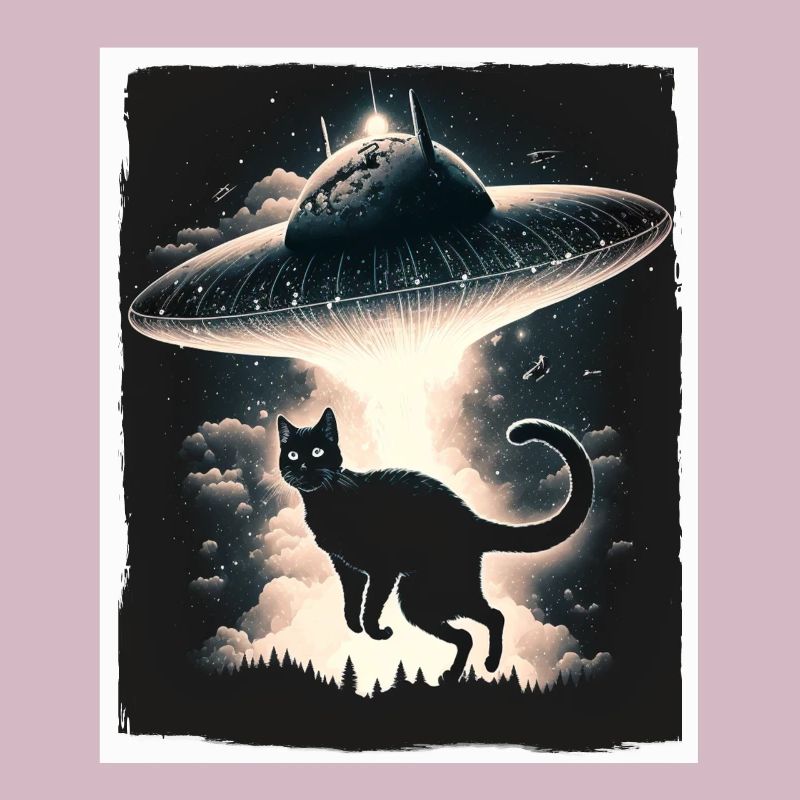 Cat Kitten Space Alien Planet Astronaut