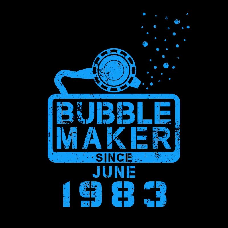 Taucher Geburtstag Bubblemaker seit Juni 1983