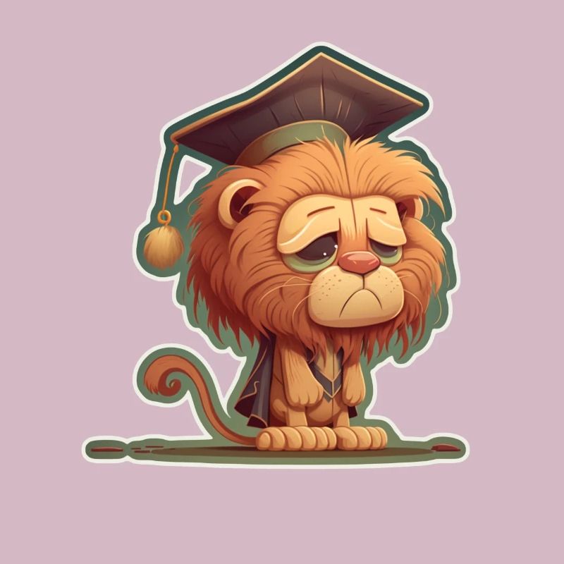 Graduation Sleeping Leo Uni Master Bachelor School