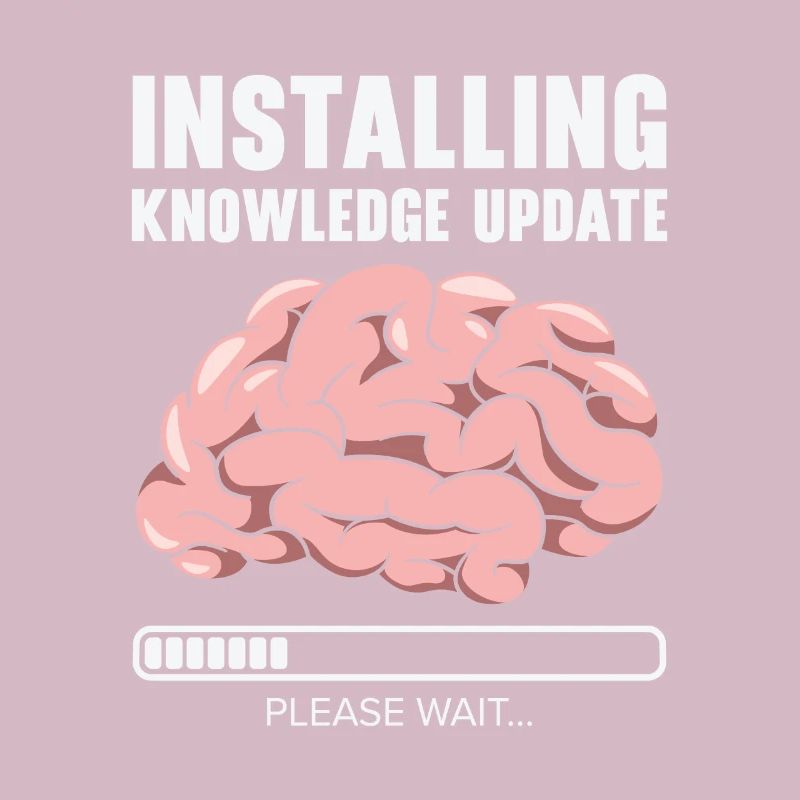 Installing Knowledge Update Student Brain Loading