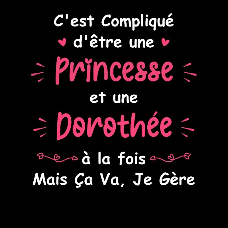 C'est compliqué d'être une princesse et Dorothée