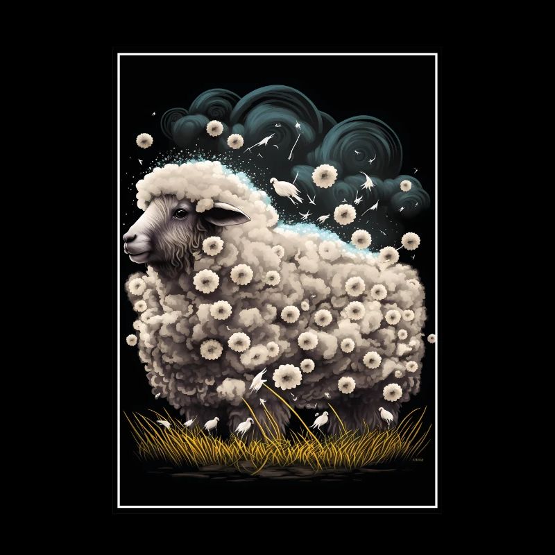 Sheep wool Sheep's wool Dandelion