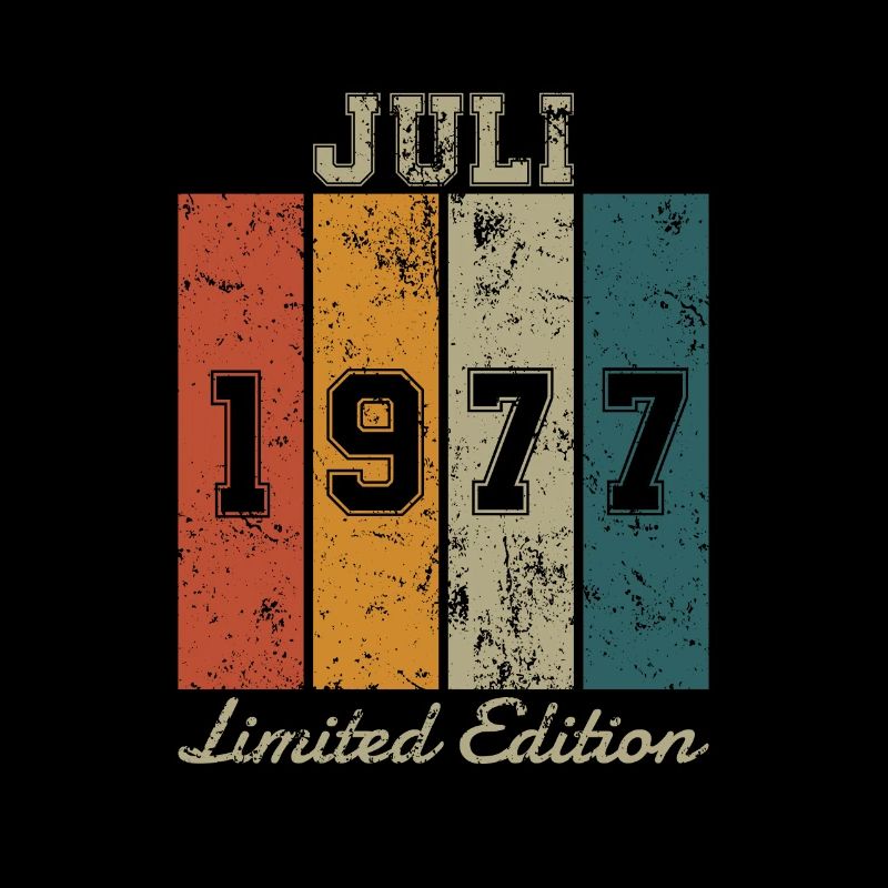 Date de naissance : Juillet 1977 - Edition Limitée Rétro