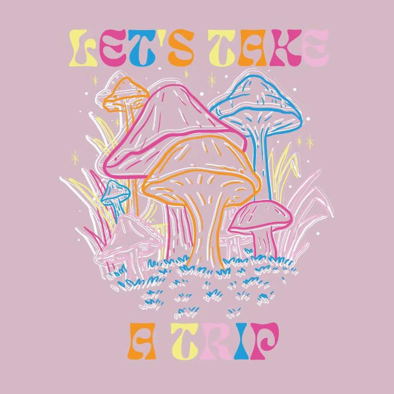 Trippy Mushroom Magic Mushrooms Psychedelic