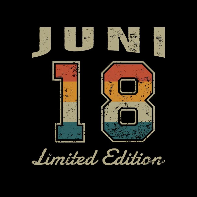Geburtstag: Juni 2018 - Limited Edition Retro