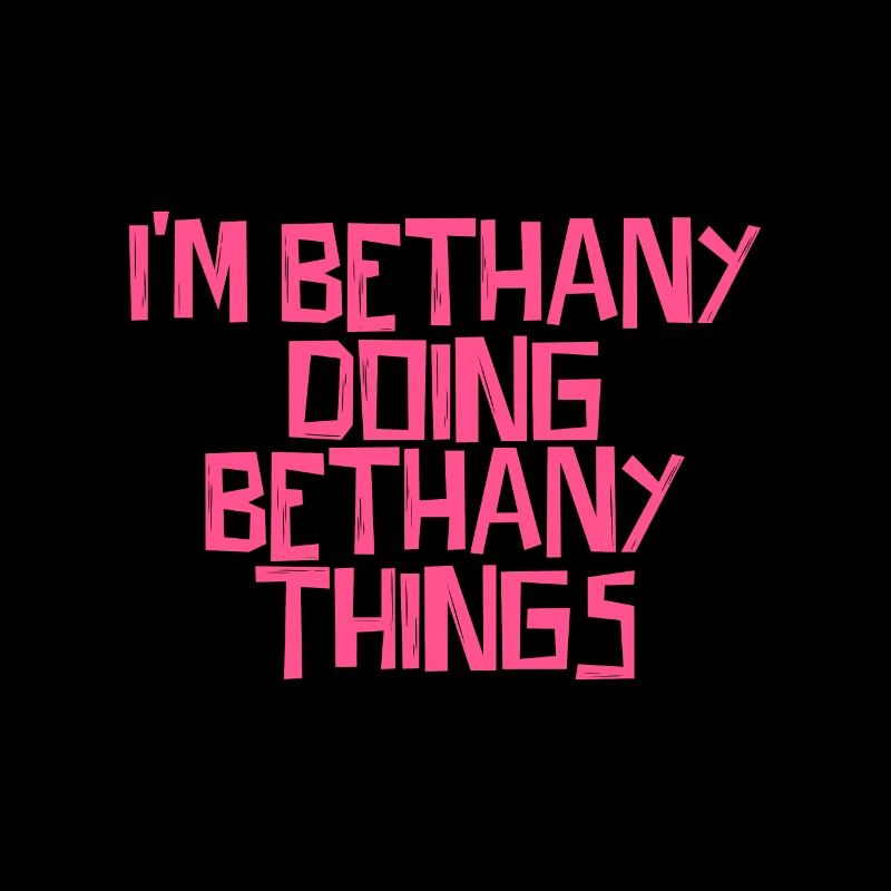 Je suis Bethany en train de faire des choses à Bethany