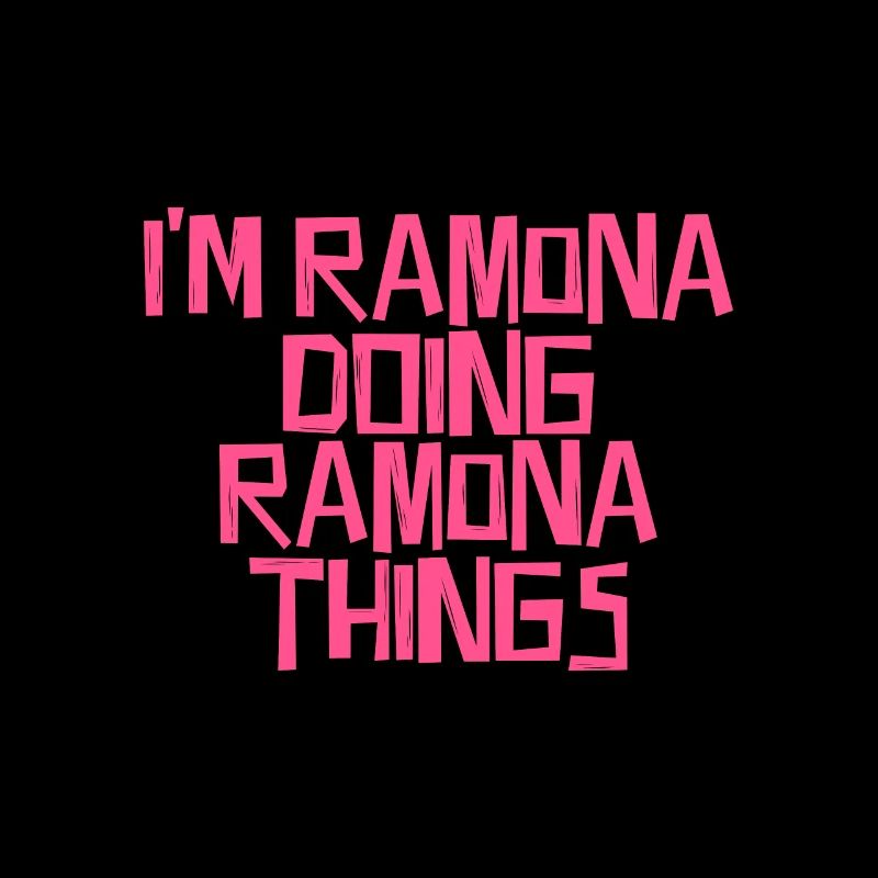 I'm Ramona doing Ramona things