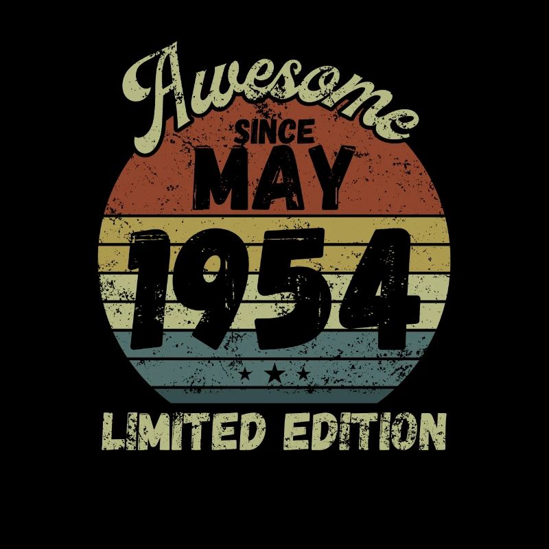 Awesome since May 1954 - Geburtstag