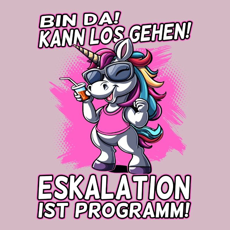 Bin da kann los gehen Eskalation ist Programm Bier