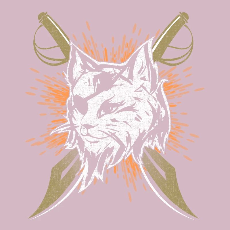 Cache-œil de chat de pirate