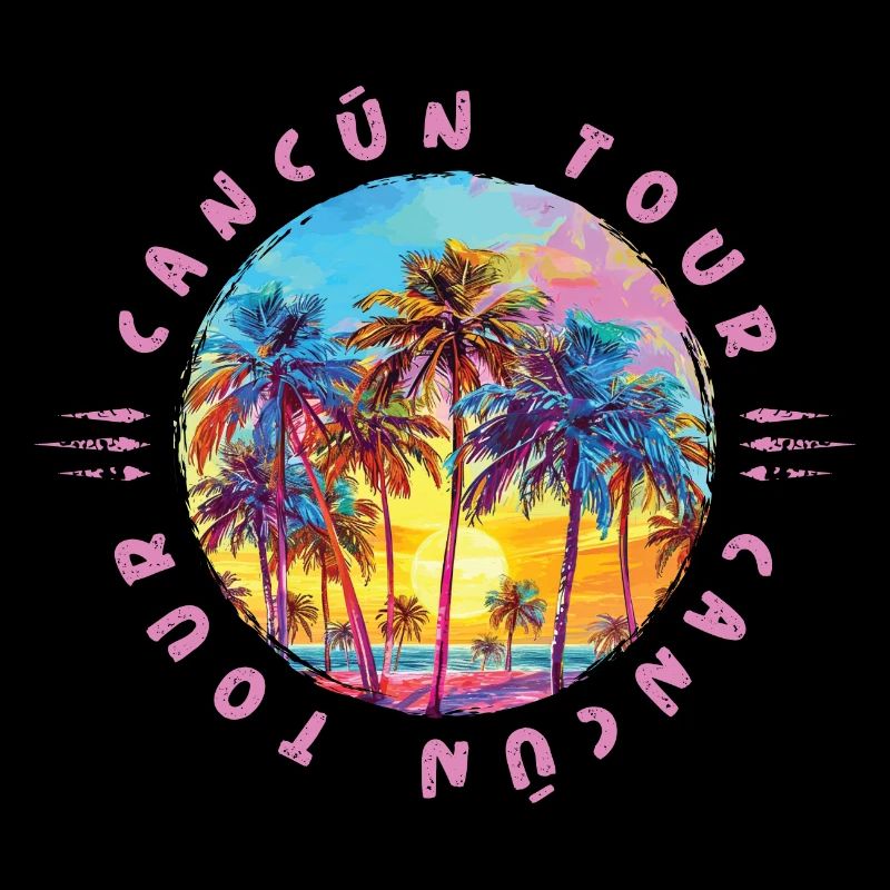 Cancun Tour Palmen