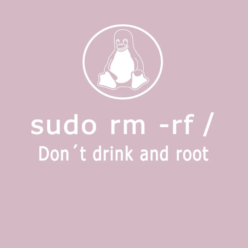 Linux Admin Programmierer sudo rm rf /
