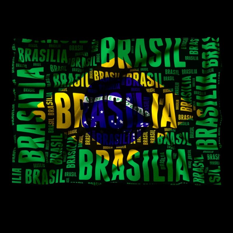 Drapeau brésilien Brasilia Cool Art brésilien