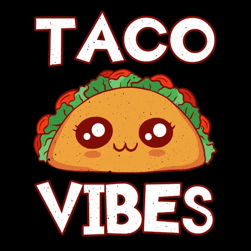 Mignon Kawaii Face Anime Vibes Taco