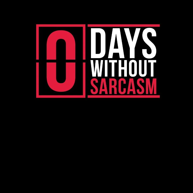 Sarcasme Sarcastic Satire Irony Gift
