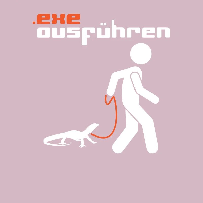 .exe ausführen - Computer Humor - Anwendung Datei