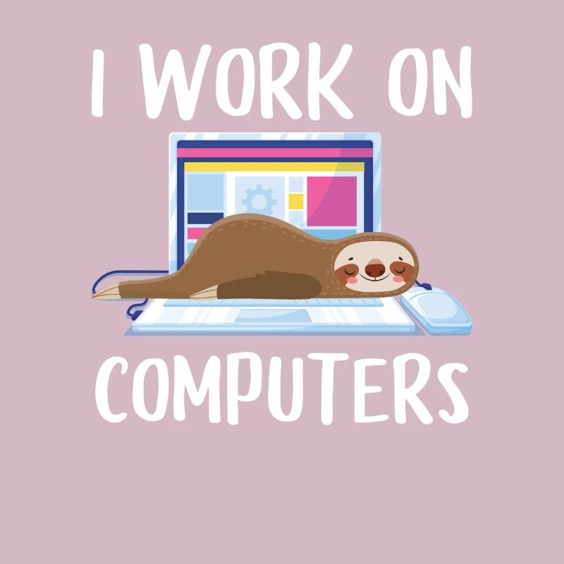 I work on computers Computer Progammer Geschen