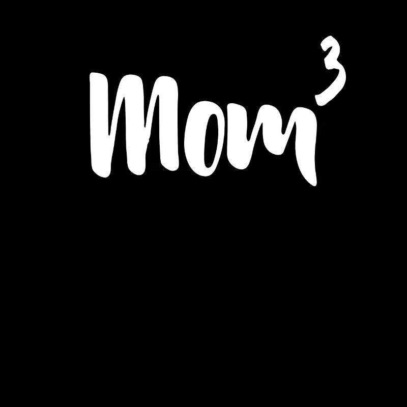 Mom hoch 3 Kinder Muttertag Geschenk