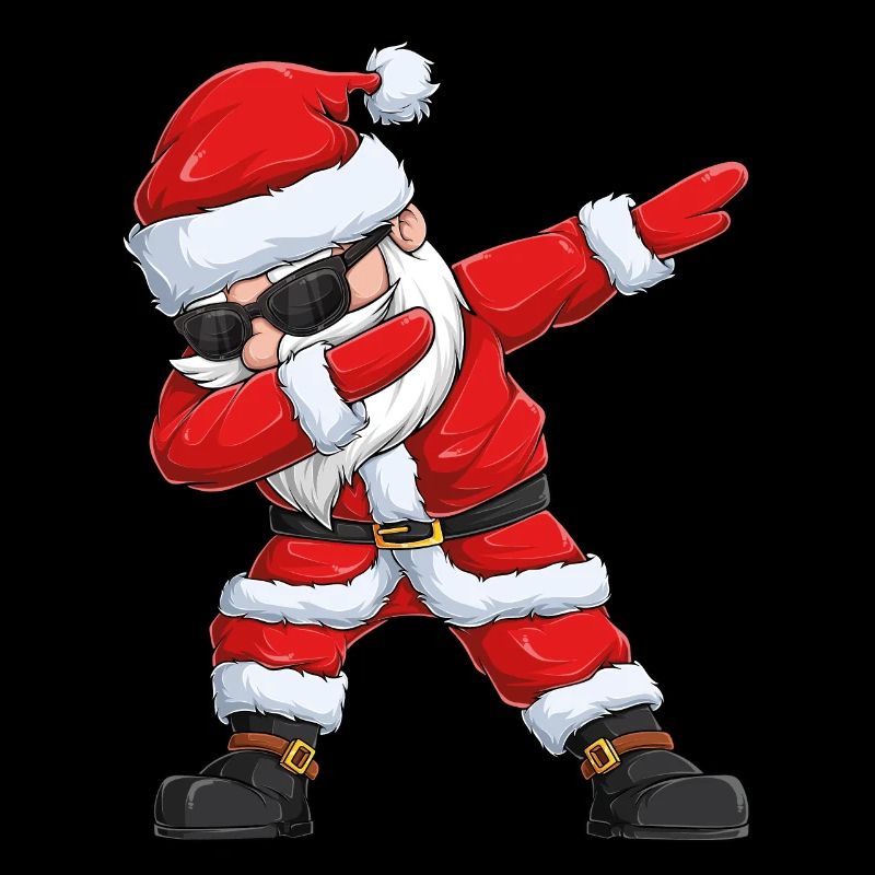 Cool Dabbing Santa Christmas