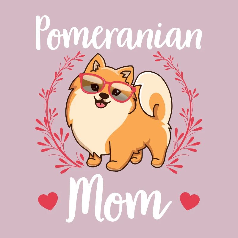 Zwergspitz Pomeranian Mom Hundebesitzer Geschenk