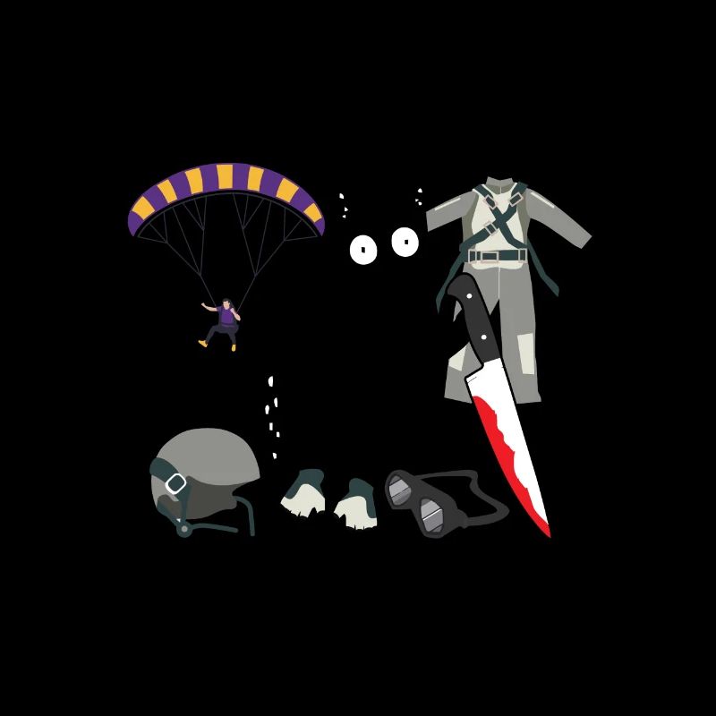 Paragliding Because Murder Is Wrong Paragleiter