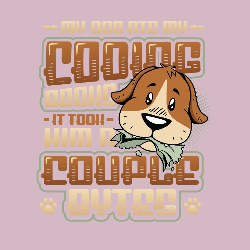 Hund Bytes Code Computer Witz Programmierung