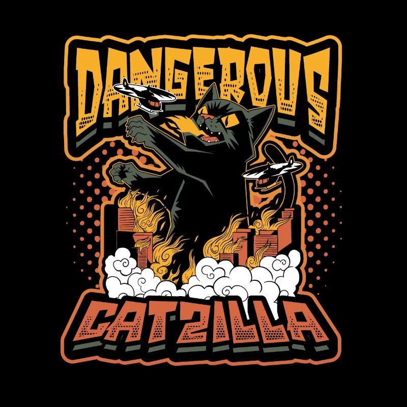 Dangereux Catzilla