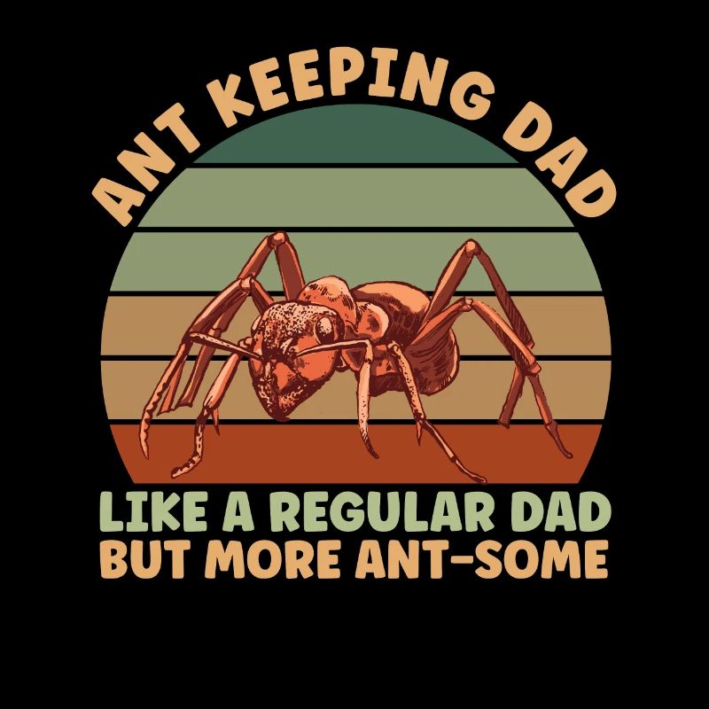 Père qui garde les fourmis