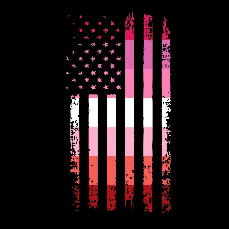 Cadeau du drapeau de la fierté lesbienne lesbienne