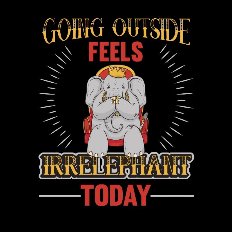 Going outside today feels lazy