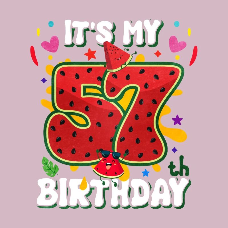 57e anniversaire Pastèque