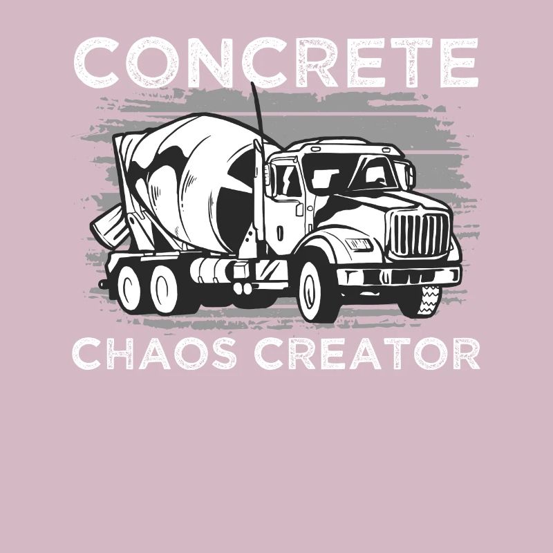 Concrete mixer driver