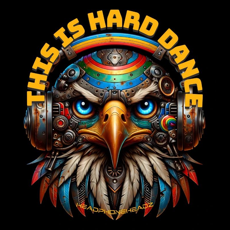 THIS IS HARD DANCE - Cool Eagle with Headphones!