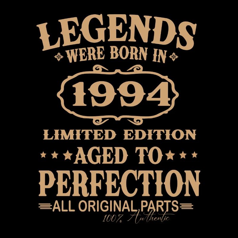 Legends were born in 1994