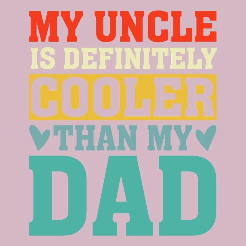 Mon oncle est définitivement plus cool que mon père rétro