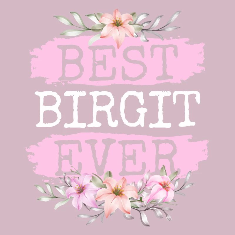 Birgit Geschenk Name Geburtstag