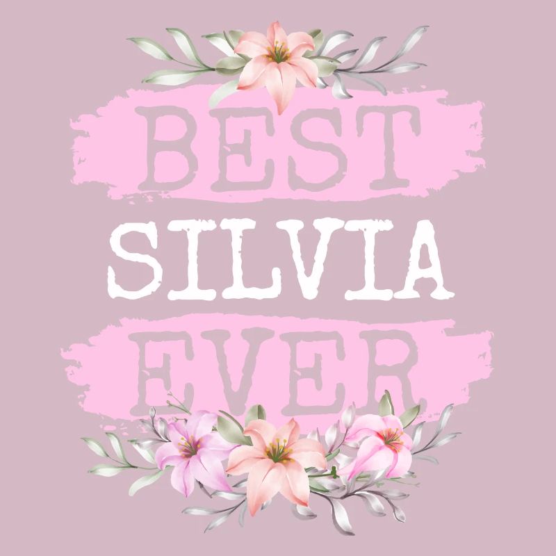 Silvia Geschenk Name Geburtstag