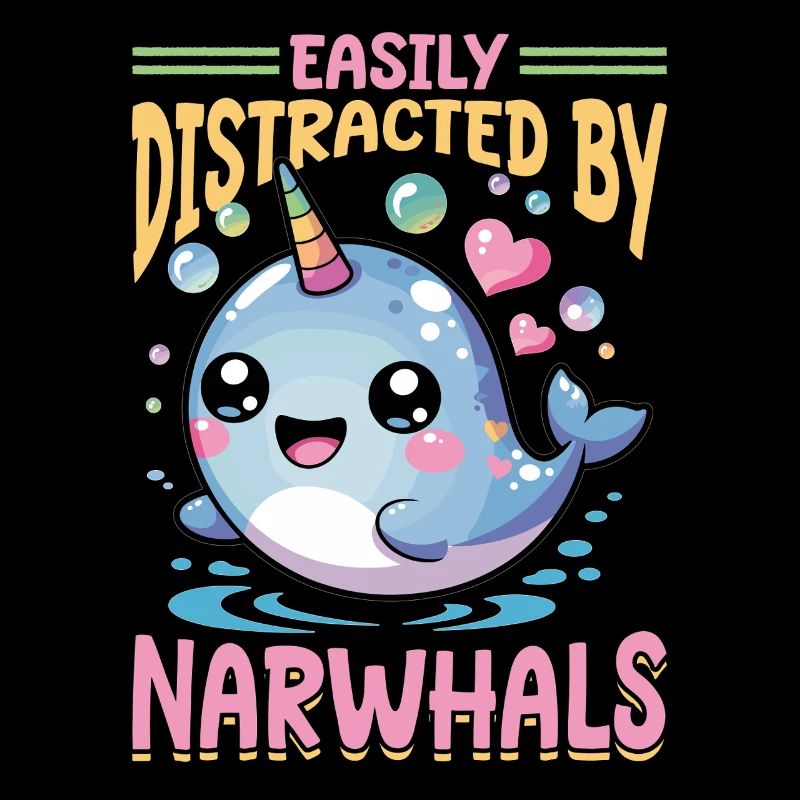 Narwhal Chibi Kawaii