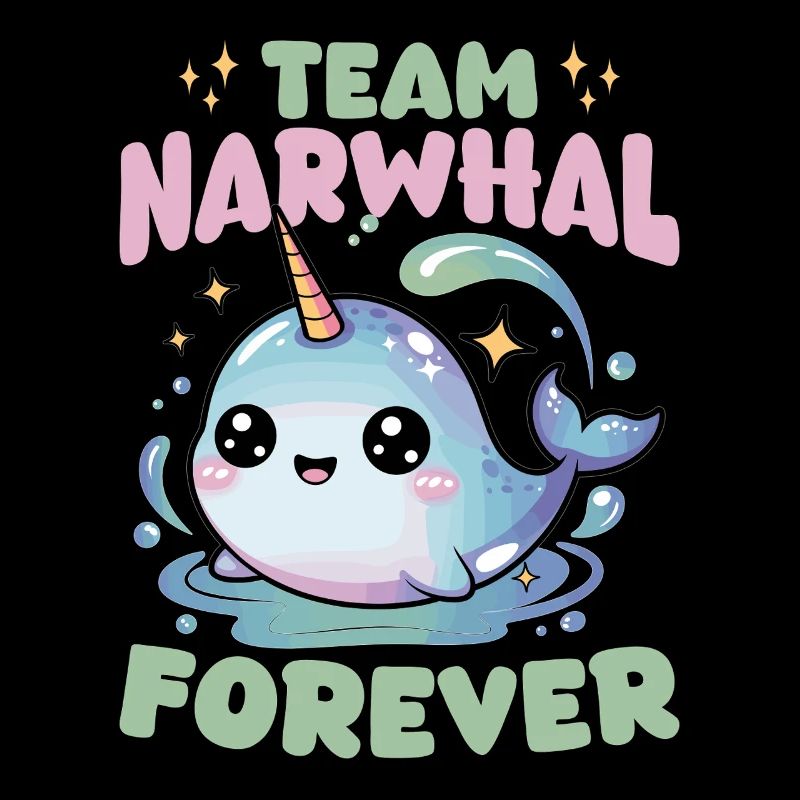Narwhal Chibi Kawaii