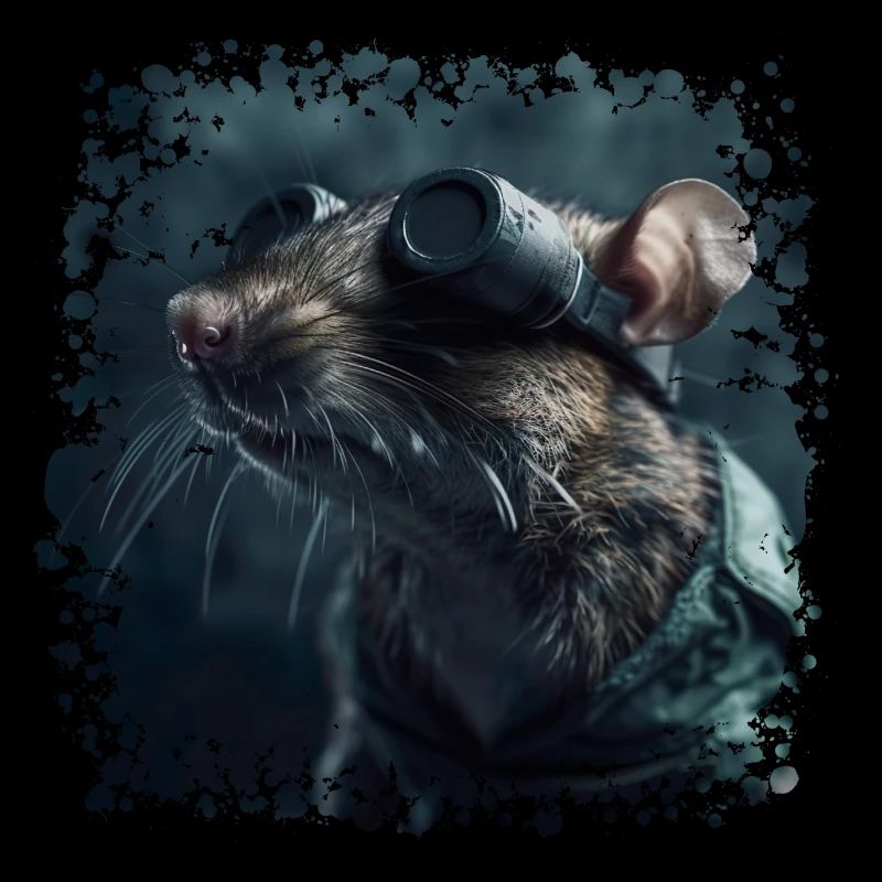Rats see poorly