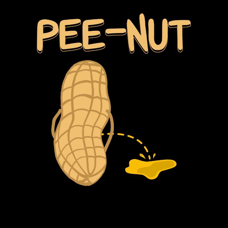 Pee nut - Peanut - Pinkelnde Erdnuss
