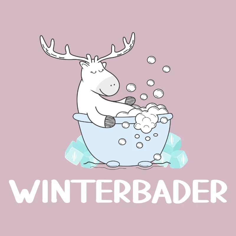 winterbader eisbader cool arktis winter schwimmen