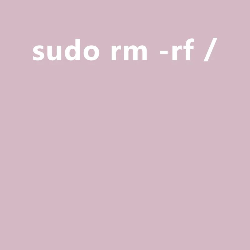 Linux Admin Programmer sudo rm rf / Linux