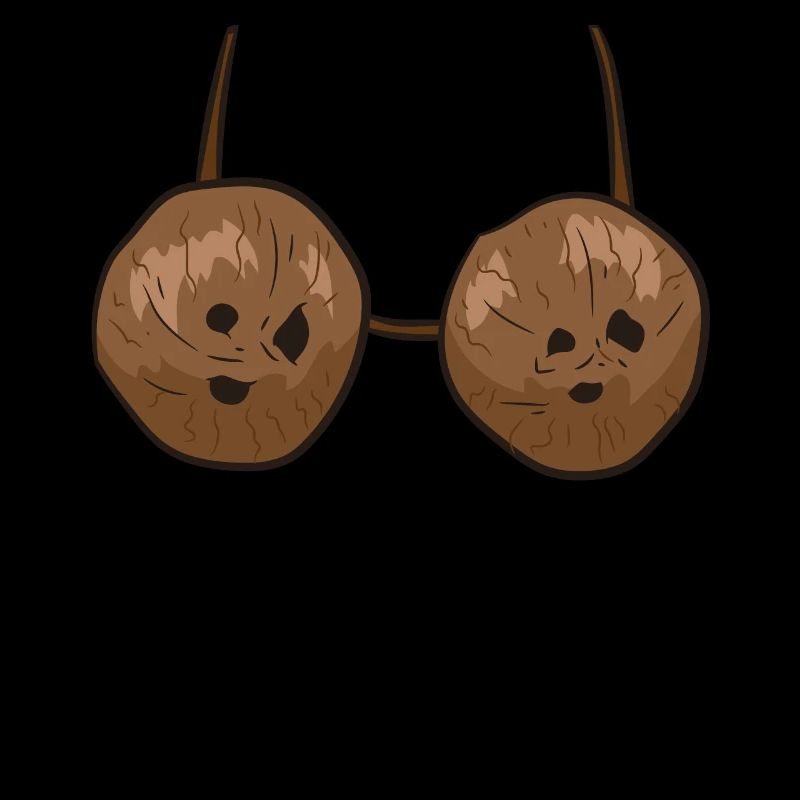Kokosnuss Sommer Coconuts BH Busen Brüste