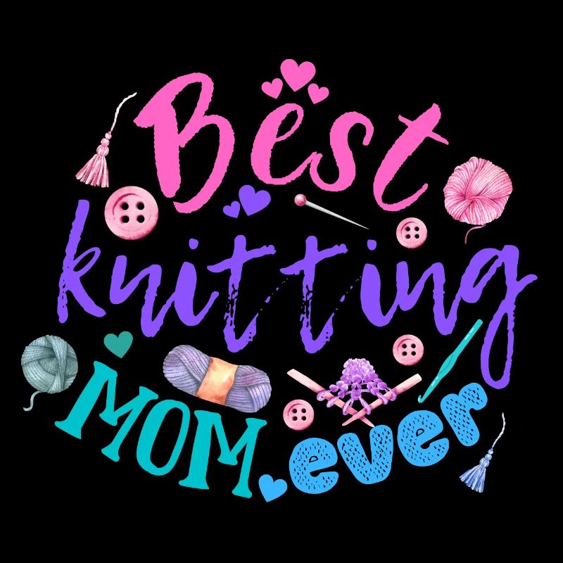 die beste Strickmama aller Zeiten, Beste Mutter. Sickers, sh