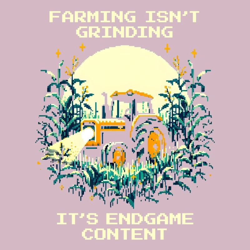 Farming = Endgame | No tutorial mode