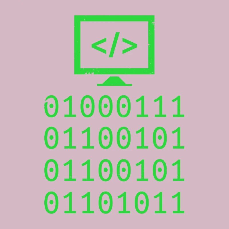 Programmieren von Binary Code Coding Gift