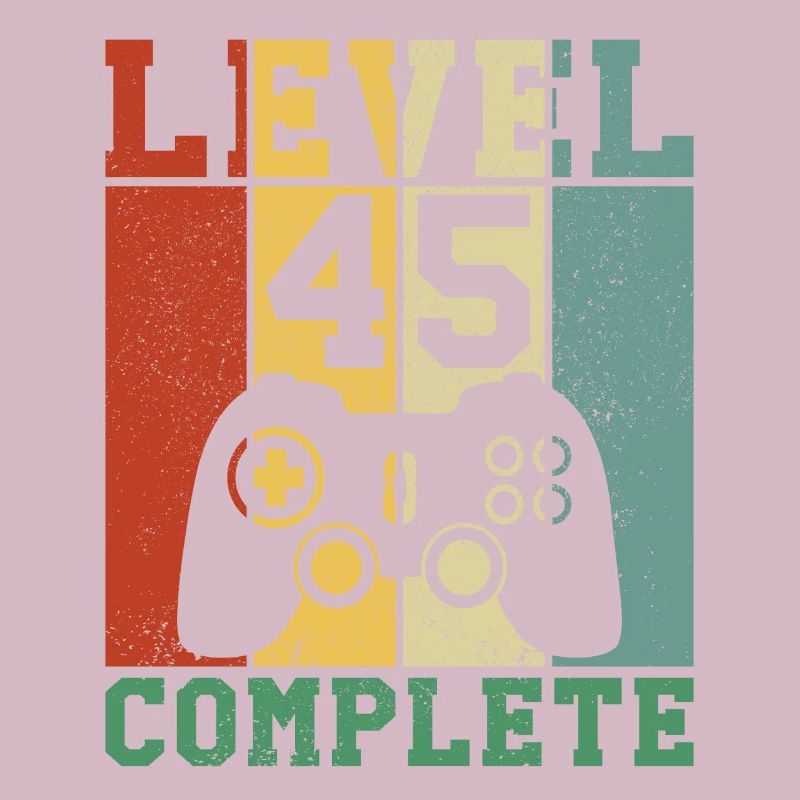 45 Geburtstag Level 45 complete